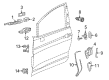 Chrysler Voyager Door Handle Diagram - 5RR21JSCAE