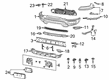 Ram License Plate Diagram - 68274220AC