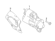 Jeep Grand Cherokee L Starter Motor Diagram - 68430861AC