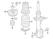 2024 Dodge Hornet Shock Absorber Diagram - 68627790AA