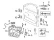 2022 Dodge Durango Door Handle Diagram - 1QA21GW7AK