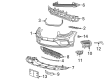 2023 Chrysler Voyager Bumper Diagram - 68505028AB