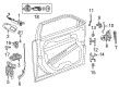 2022 Chrysler 300 Door Handle Diagram - 1RH64SBMAH