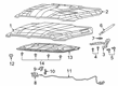 2022 Ram 1500 Weather Strip Diagram - 68442415AA