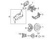 Ram Brake Caliper Bracket Diagram - 68591387AA