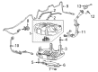 2022 Jeep Grand Cherokee WK Vapor Canister Diagram - 68322223AE