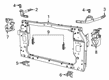 Jeep Radiator Support Diagram - 68286732AA