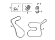 2023 Ram 1500 Belt Tensioner Diagram - 5281543AD