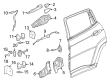 Dodge Hornet Window Regulator Diagram - 68610826AA