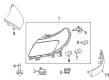 Ram Headlight Bulb Diagram - 68641305AA