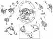 2022 Chrysler 300 Steering Wheel Diagram - 6VE00LA3AA
