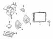 Jeep Cherokee Car Speakers Diagram - 68239787AB
