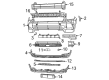 Jeep Compass Front Cross-Member Diagram - 68455839AA