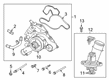 2022 Ram 3500 Water Pump Diagram - 4893133AF
