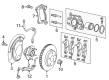 2022 Jeep Renegade Brake Pad Diagram - 68548733AA