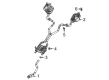 Jeep Grand Cherokee L Muffler Diagram - 68544231AD
