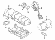 Ram 3500 EGR Valve Diagram - 68700223AA