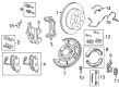 Ram Brake Dust Shield Diagram - 68551080AA