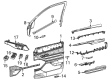 Jeep Wagoneer L Power Window Switch Diagram - 68426414AD