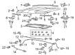 2022 Jeep Renegade Hood Latch Diagram - 68479174AA
