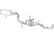 Jeep Transmission Oil Cooler Hose Diagram - 68379708AF