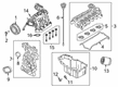 Ram ProMaster City Intake Manifold Diagram - 4627937AJ