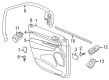 2016 Dodge Durango Weather Strip Diagram - 55399208AB