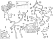 Jeep Wagoneer Turbocharger Diagram - 68418243AH