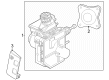 Dodge Hornet ABS Control Module Diagram - 68632904AA