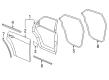 2022 Dodge Charger Door Seal Diagram - 68040047AO