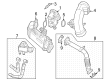 Jeep Wrangler EGR Valve Gasket Diagram - 5281840AA
