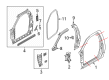 2022 Ram 2500 Door Seal Diagram - 68563582AB