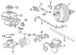 2022 Dodge Challenger Brake Booster Diagram - 68089130AD
