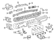Jeep Wrangler Bumper Diagram - 6QE27RXFAB