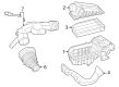 Jeep Wrangler Air Filter Box Diagram - 68291136AC