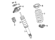 Jeep Grand Cherokee L Shock Absorber Diagram - 68544609AA