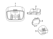 2022 Jeep Grand Cherokee WK Dome Light Diagram - 1VS291X9AF