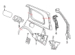 2022 Dodge Durango Fuel Filler Housing Diagram - 68585749AB
