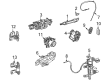 Jeep Grand Cherokee L Window Regulator Diagram - 68499695AA