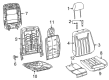 Dodge Seat Cushion Diagram - 68148805AB