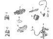 Jeep Wagoneer L Door Handle Diagram - 6UE781XJAF