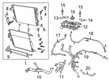 2022 Ram 1500 Radiator Hose Diagram - 68268584AE