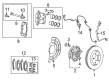 Jeep Wheel Hub Diagram - 68422140AA
