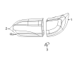 Chrysler Voyager Back Up Light Diagram - 68424932AC