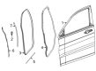 Jeep Wagoneer L Door Seal Diagram - 68498156AD
