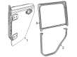 Jeep Gladiator Weather Strip Diagram - 68271737AA