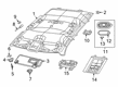 Ram Sun Visor Diagram - 6NN57TX7AD