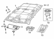 Ram 3500 Sun Visor Diagram - 6NN56HL1AD