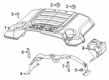 Ram Engine Cover Diagram - 5281553AD
