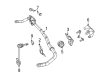 Dodge Challenger Sway Bar Bracket Diagram - 68469871AA